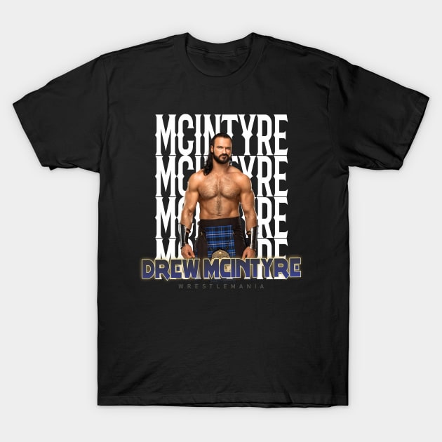 Wrestle Star aj drew mcintyre T-Shirt by cokistick